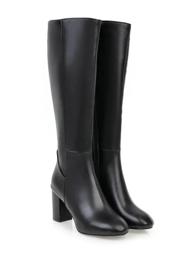 Heeled Knee High Boots for Women