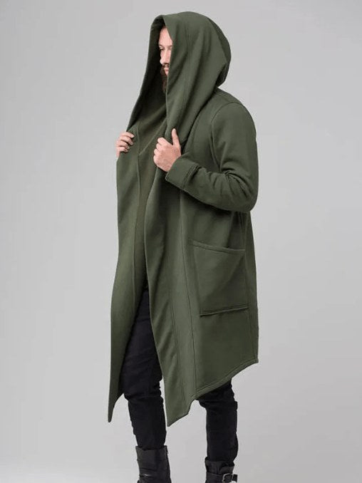 Hooded Waterproof Trench Coat for Men