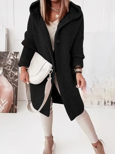 Cozy Hooded Cardigan for Women