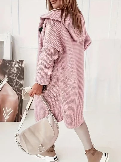 Cozy Hooded Cardigan for Women
