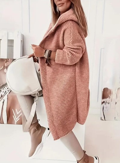 Cozy Hooded Cardigan for Women