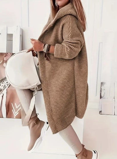 Cozy Hooded Cardigan for Women