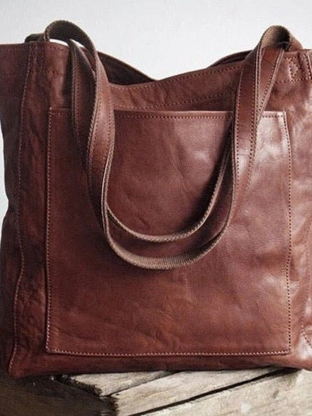 Leather Shoulder Bag for Women