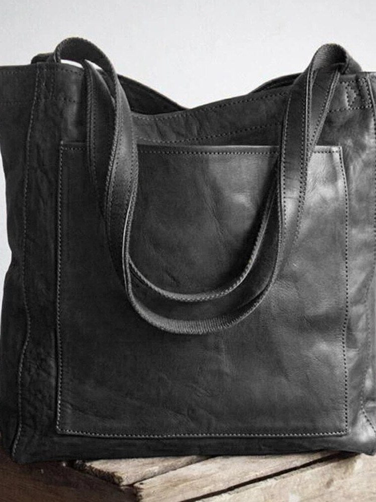 Leather Shoulder Bag for Women