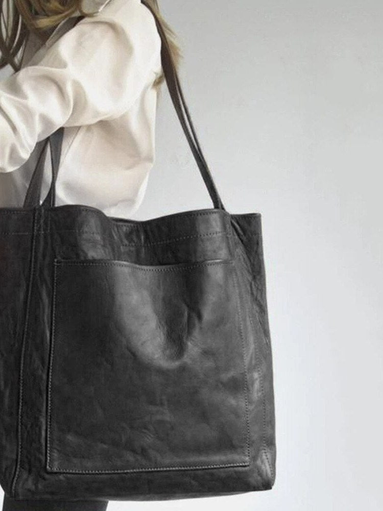 Leather Shoulder Bag for Women