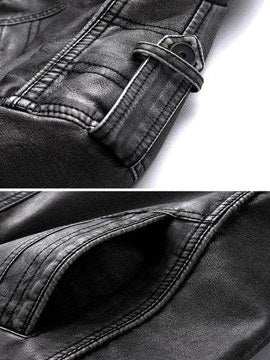 Motorcycle Leather Jacket for Men