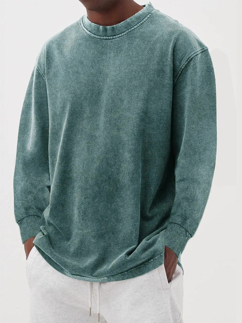Oversized Cable Knit Sweater for Men