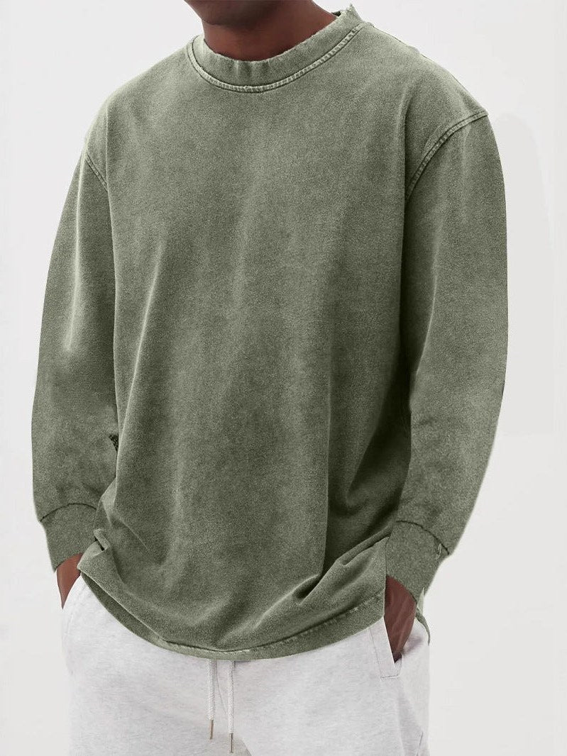 Oversized Cable Knit Sweater for Men