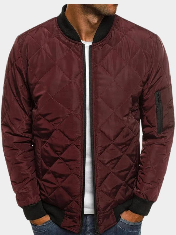 Padded Bomber Jacket for Men