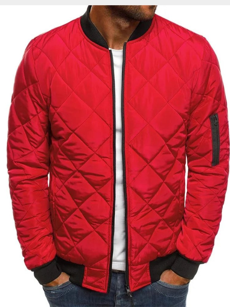 Padded Bomber Jacket for Men