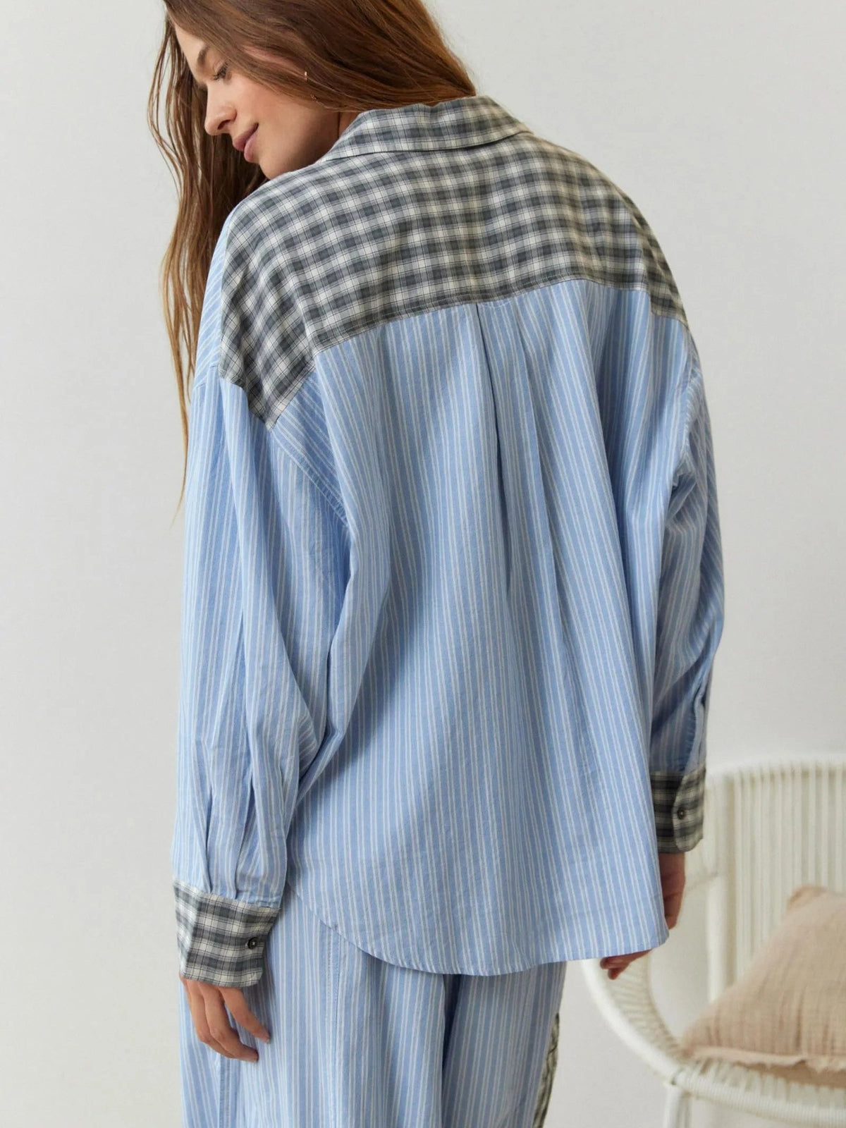 Plaid Pajama Set for Women