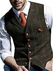 Plaid Vest for Men