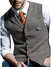 Plaid Vest for Men