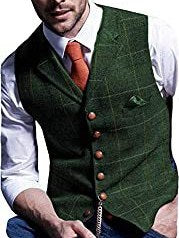 Plaid Vest for Men