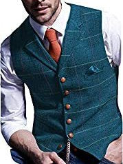 Plaid Vest for Men
