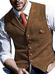 Plaid Vest for Men