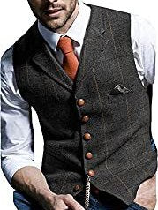 Plaid Vest for Men