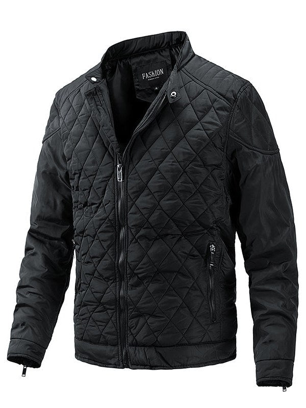 Plaid Winter Jacket for Men