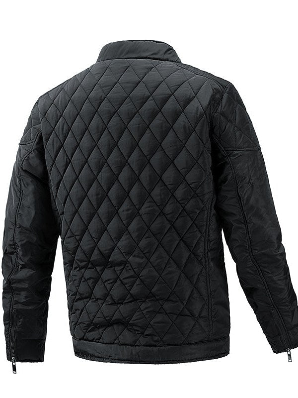 Plaid Winter Jacket for Men