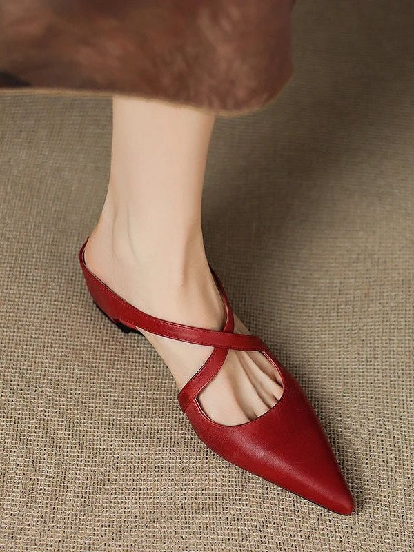Pointed Toe Mules for Women