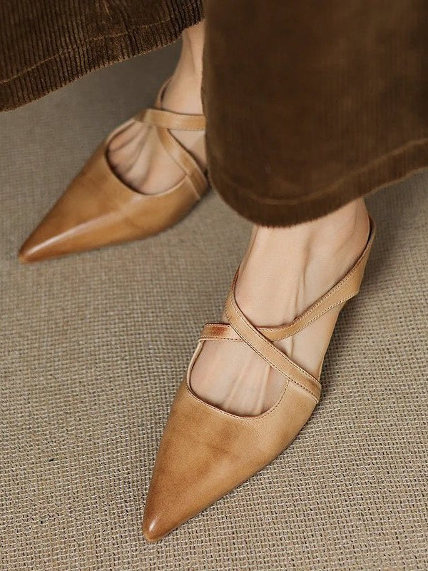 Pointed Toe Mules for Women