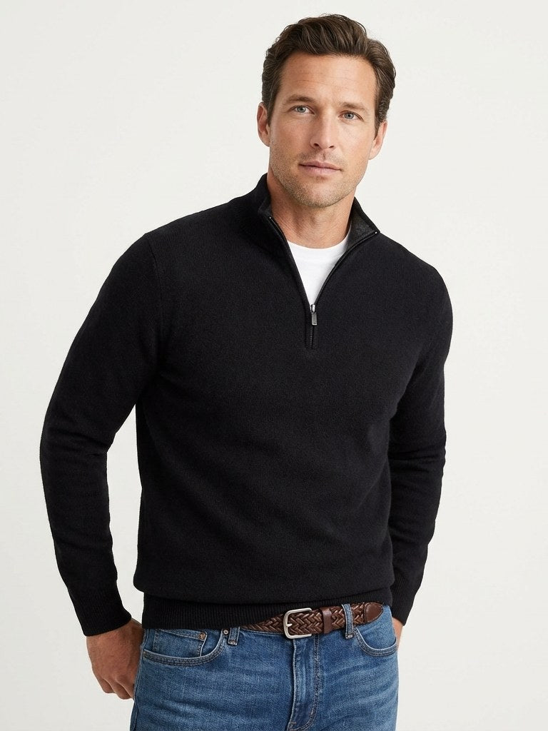 Quarter Zip Sweater for Men