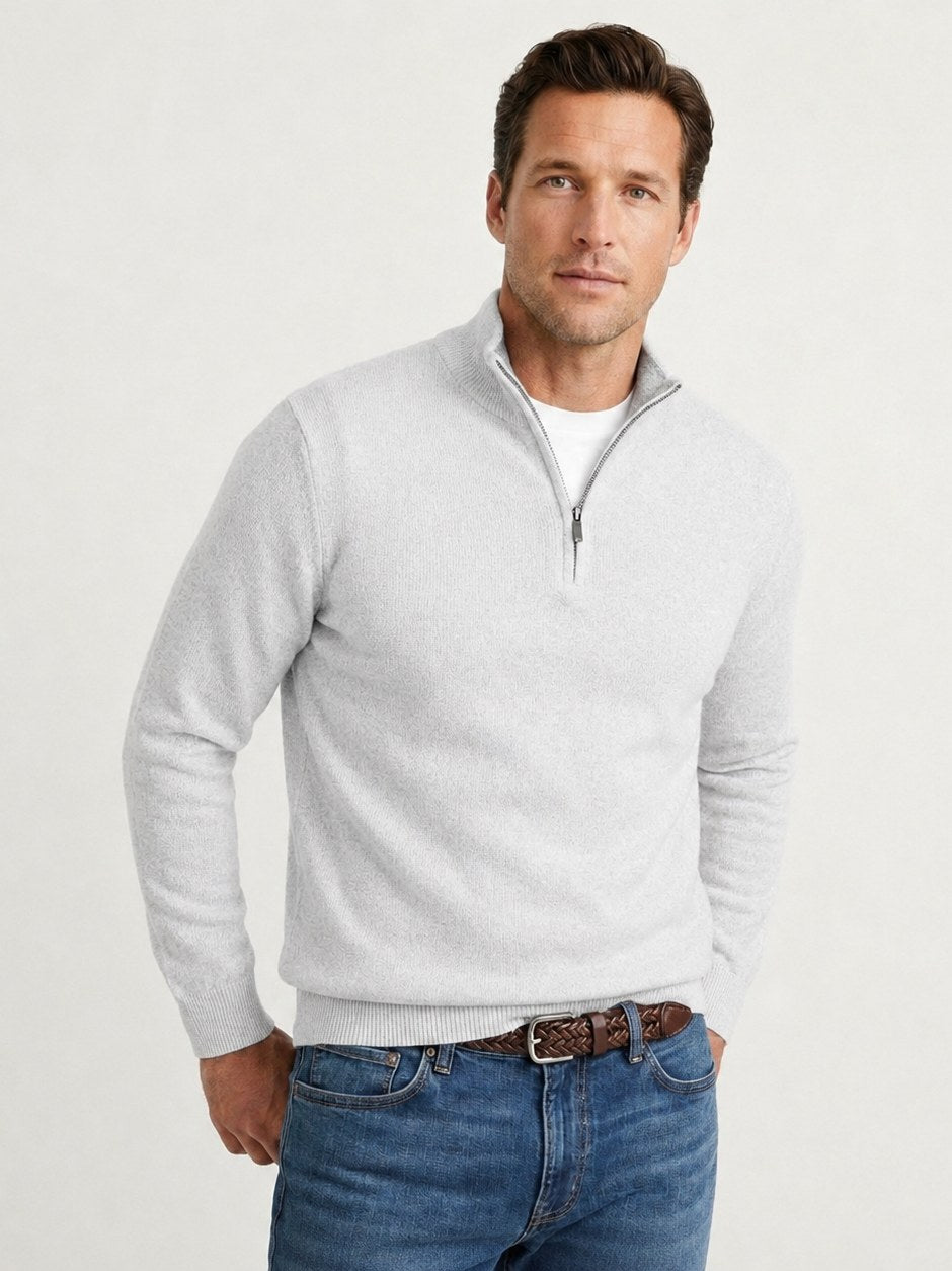 Quarter Zip Sweater for Men