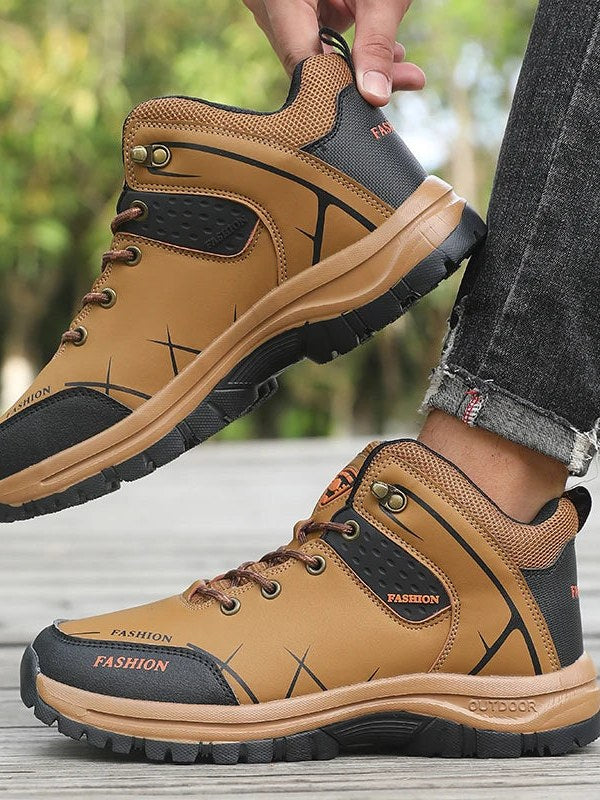 Retro Hiking Boots for Men