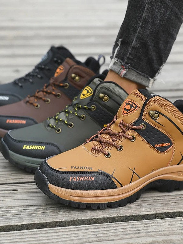 Retro Hiking Boots for Men