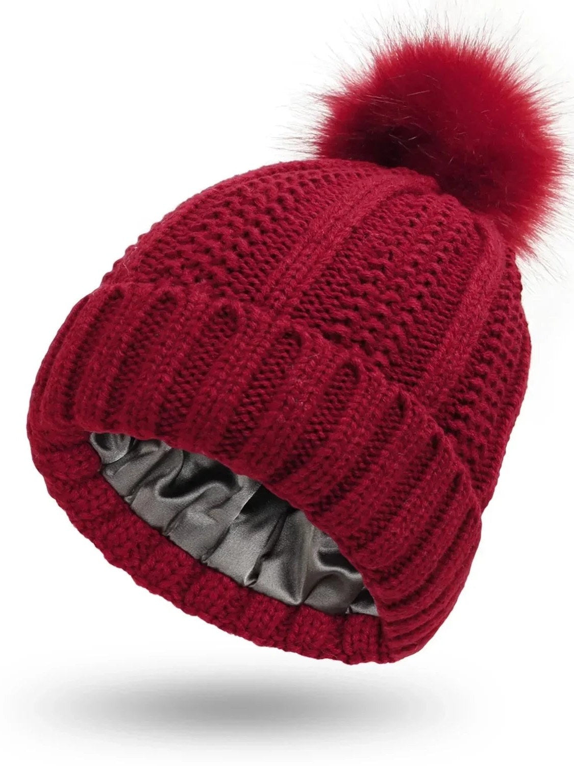 Satin Lined Beanie for Women
