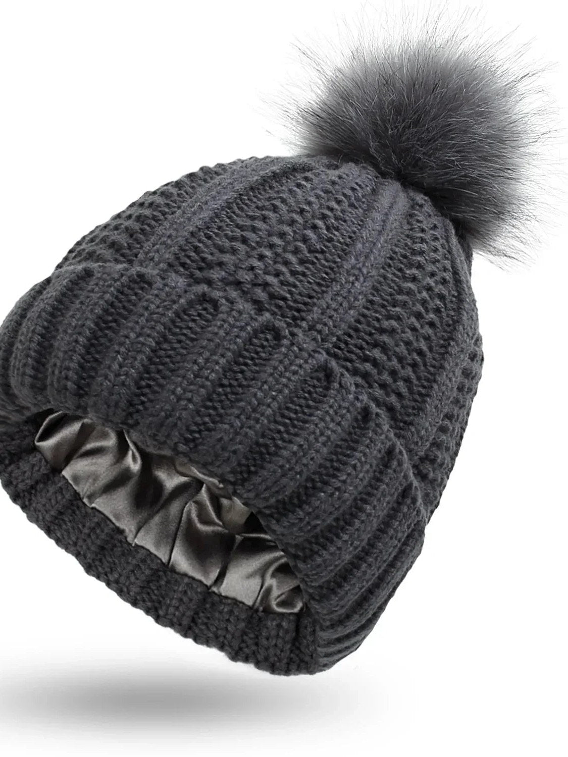 Satin Lined Beanie for Women
