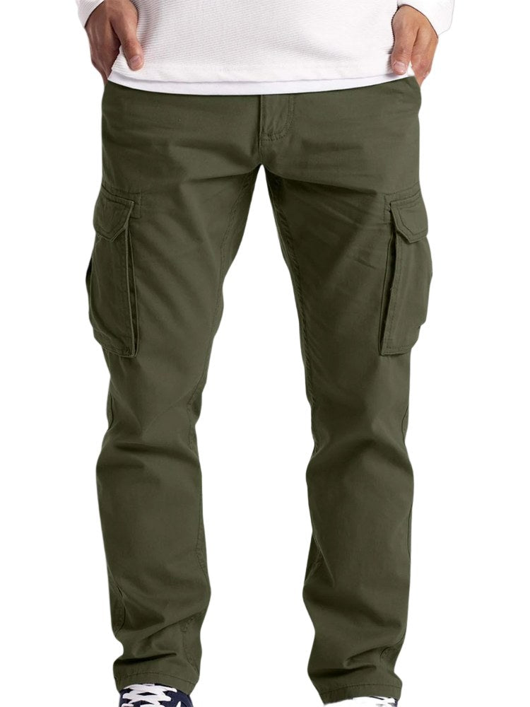 Slim Fit Cargo Trousers for Men