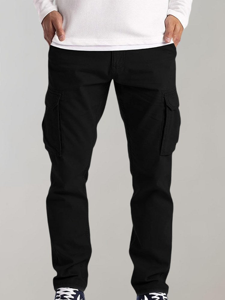 Slim Fit Cargo Trousers for Men