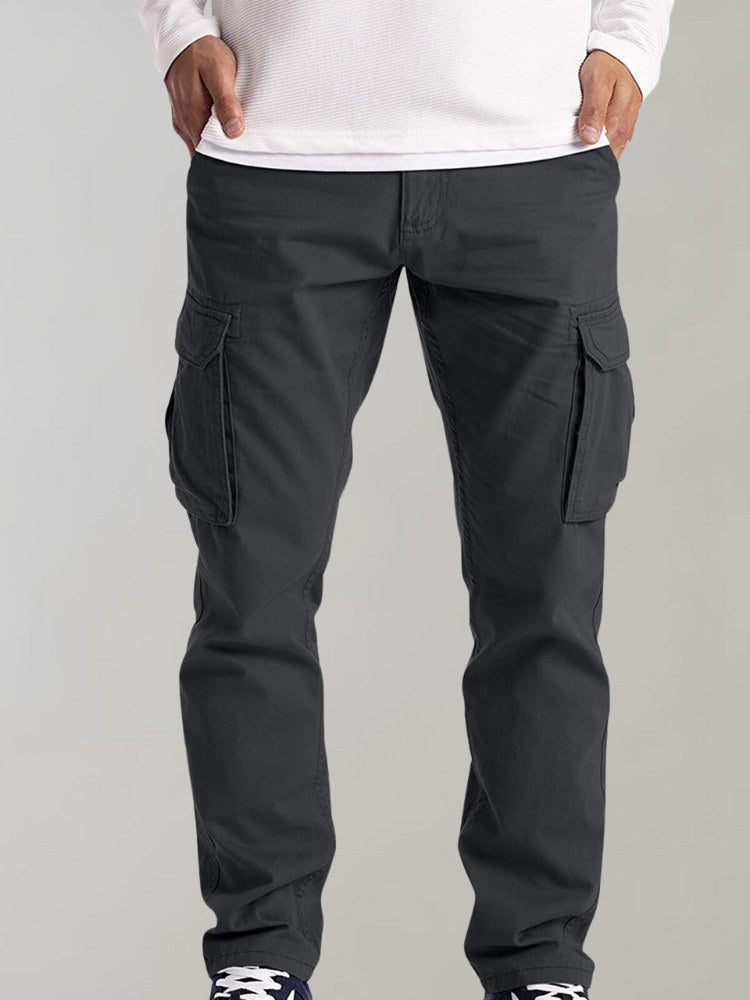 Slim Fit Cargo Trousers for Men