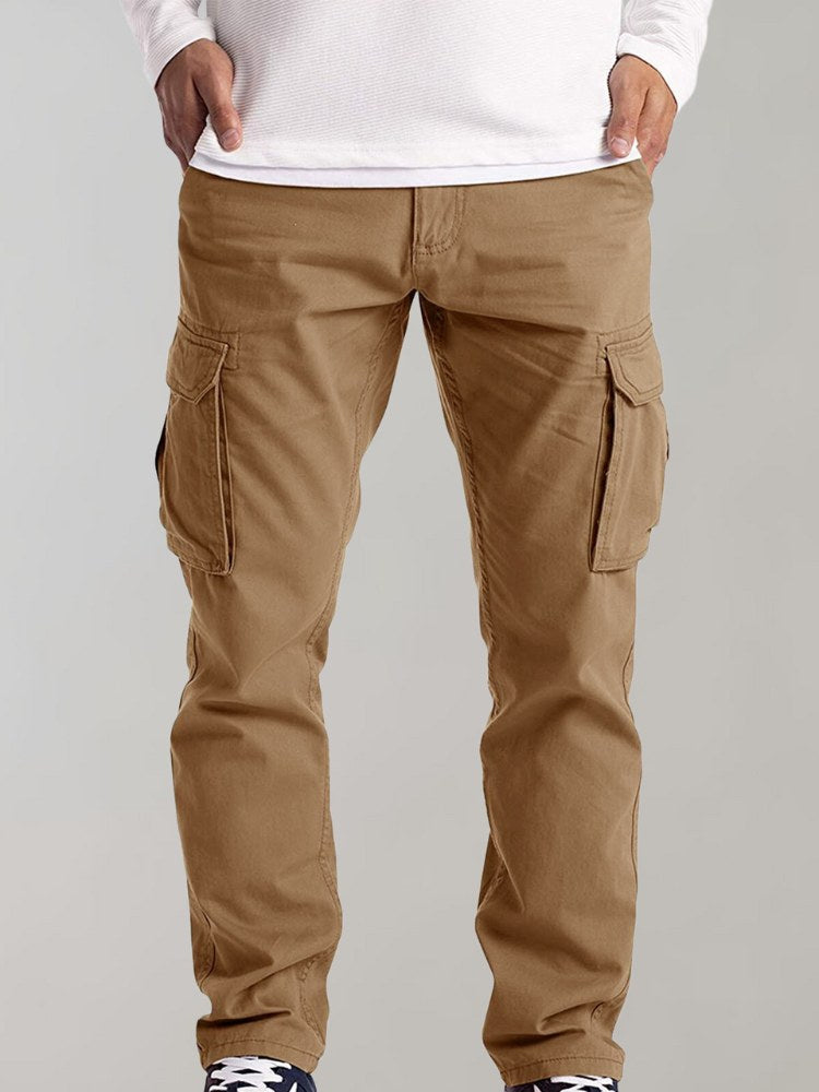Slim Fit Cargo Trousers for Men