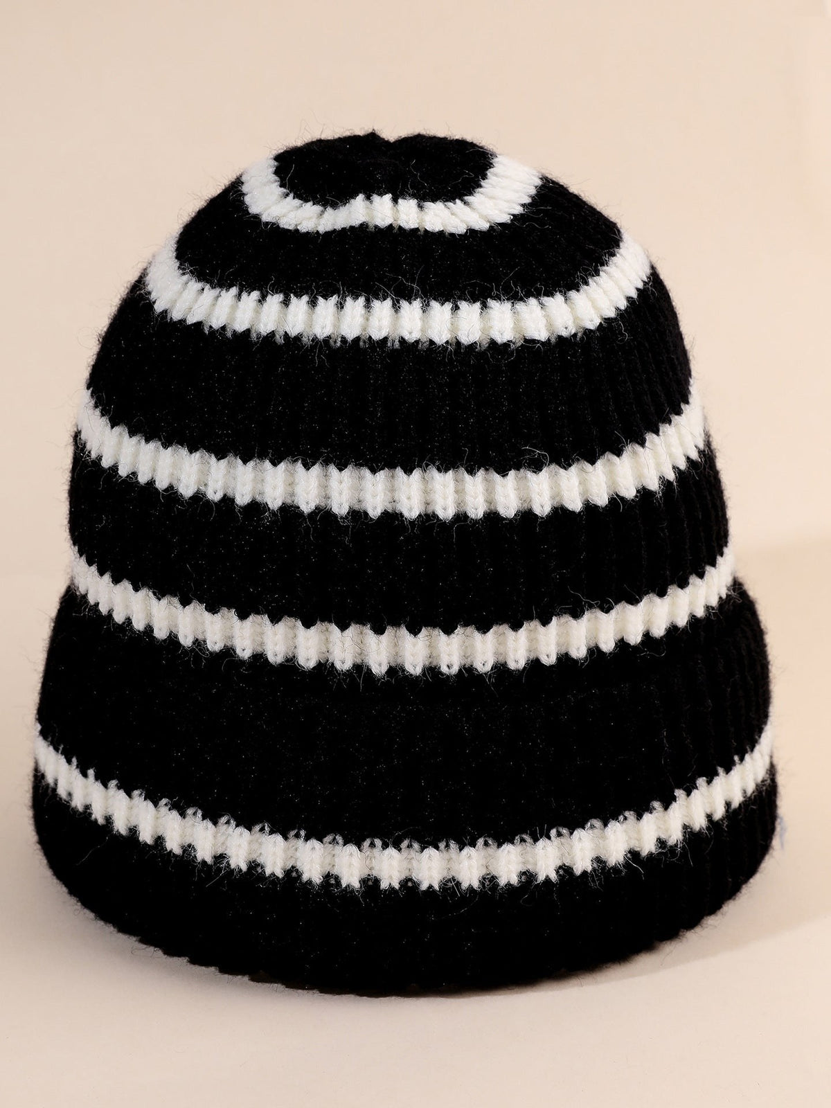 Striped Beanie for Women