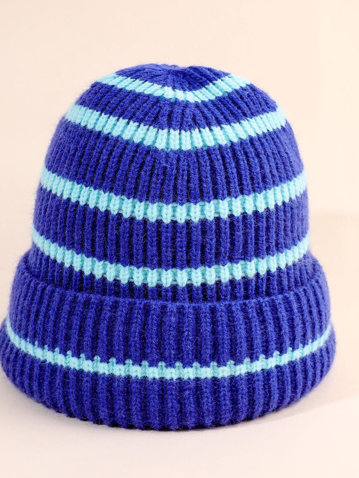 Striped Beanie for Women