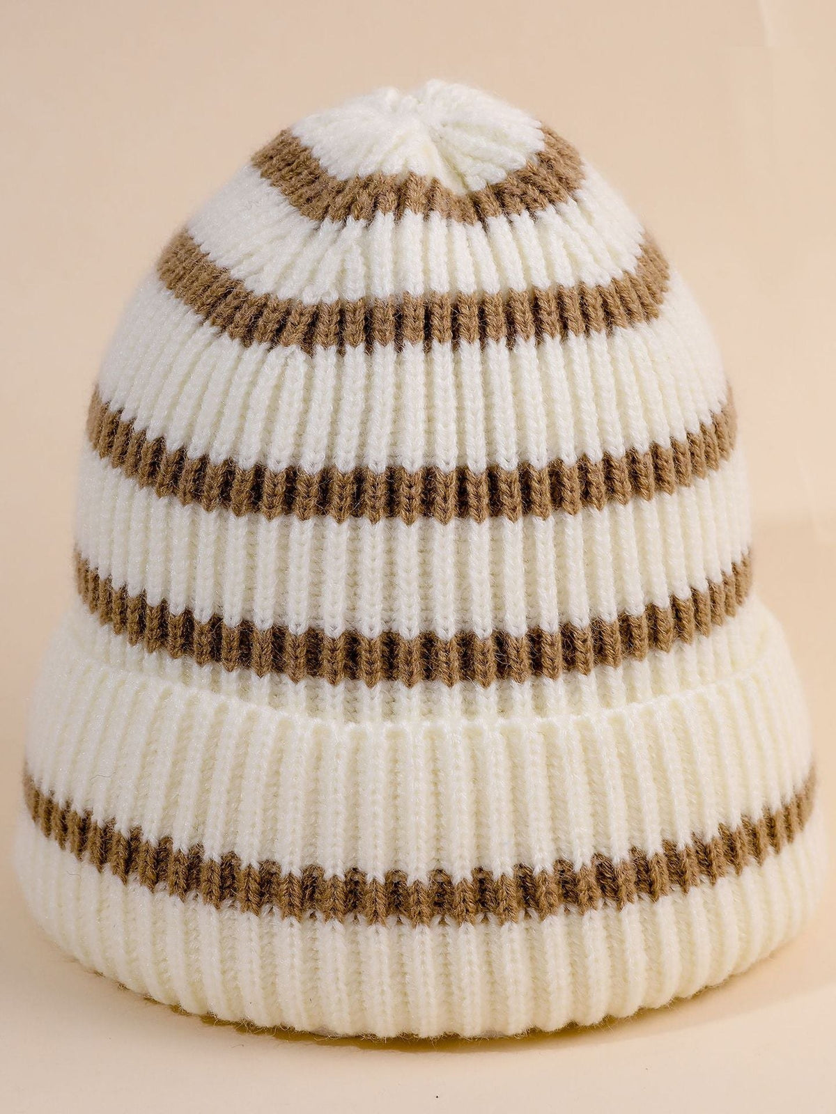 Striped Beanie for Women