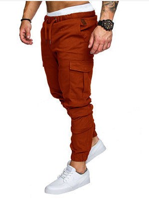 Tapered Cargo Trousers for Men