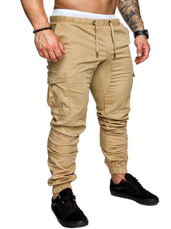 Tapered Cargo Trousers for Men