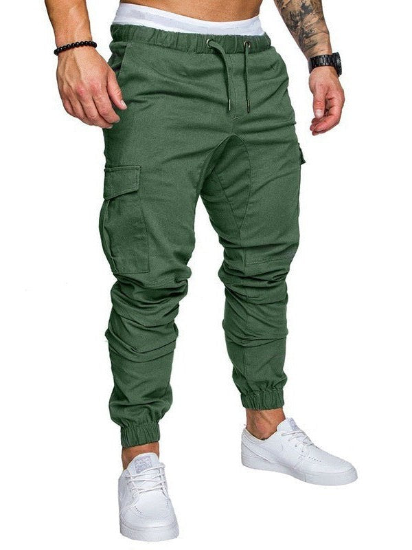 Tapered Cargo Trousers for Men