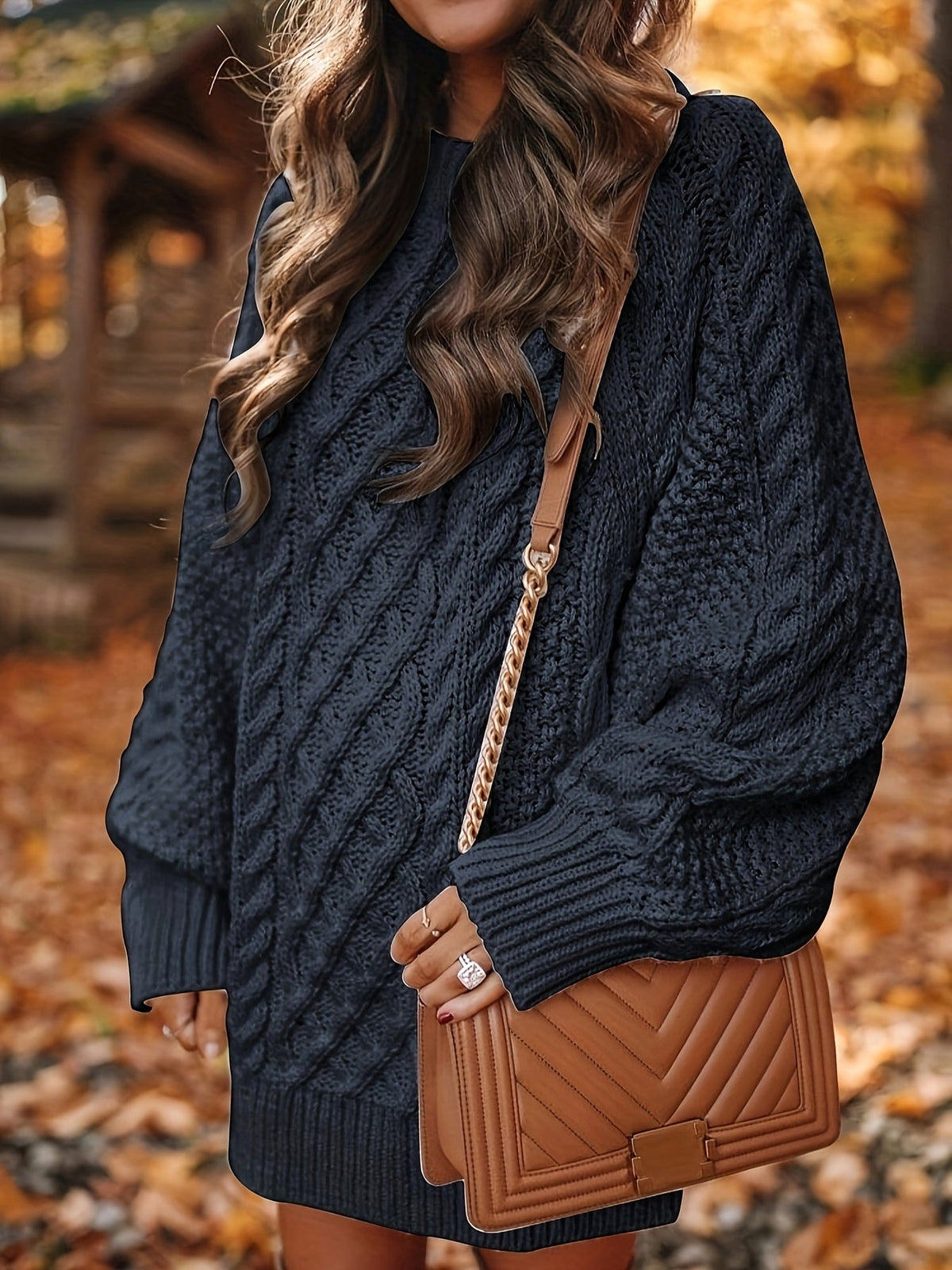 Sweater Mini Dress for Women