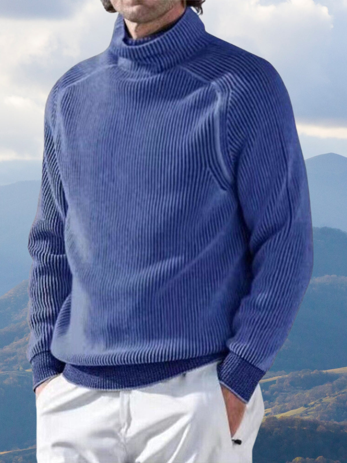 Turtleneck Sweater for Men