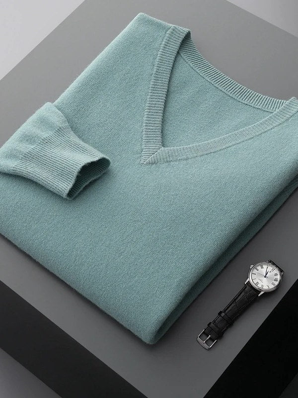 V Neck Sweater for Men