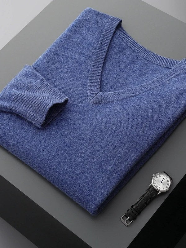 V Neck Sweater for Men