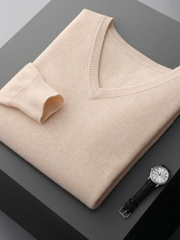 V Neck Sweater for Men