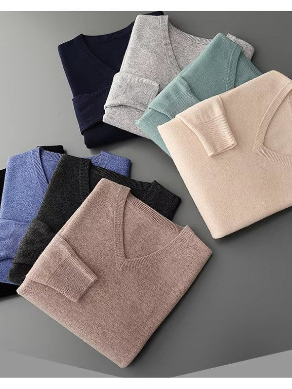V Neck Sweater for Men