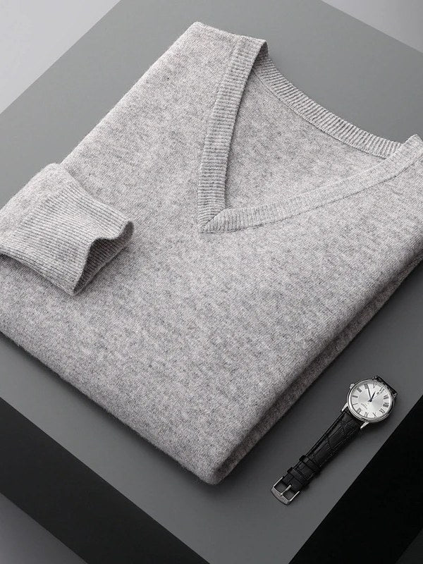 V Neck Sweater for Men