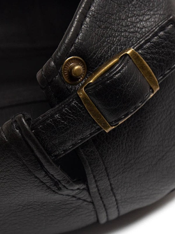 Vegan Leather Flat Cap for Men