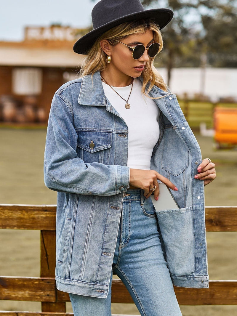 Vintage Denim Jacket for Women